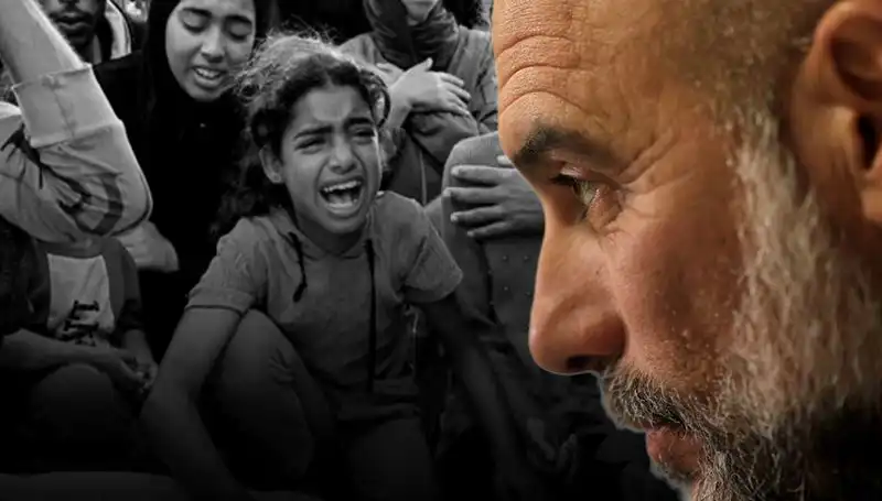 Pep Guardiola'nın Gazze Açıklaması: Acım Herkesle Paylaşıyorum