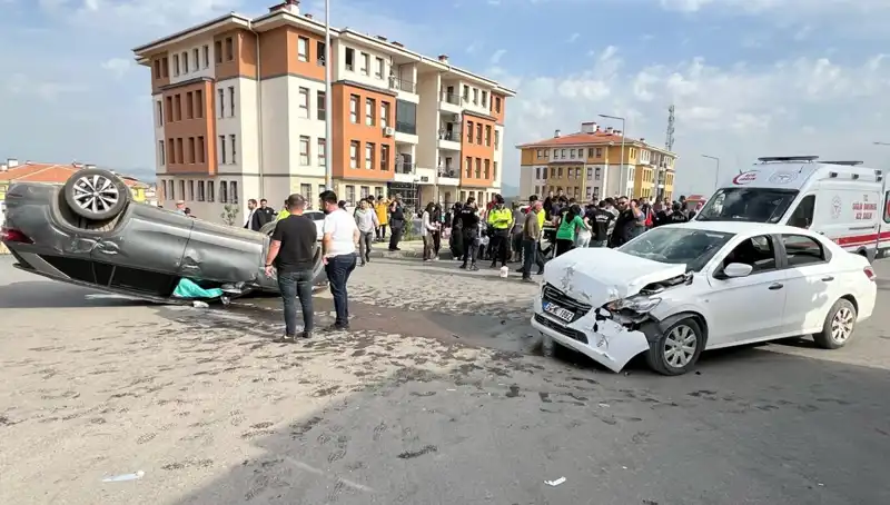 Nurdağı’nda Çocukların da Arasında Olduğu Feci Kaza: 9 Yaralı