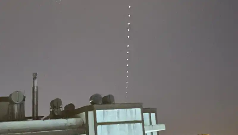Adana Gökyüzünde Starlink Işıkları: Uzaydan Gelen Mucizevi Anlar