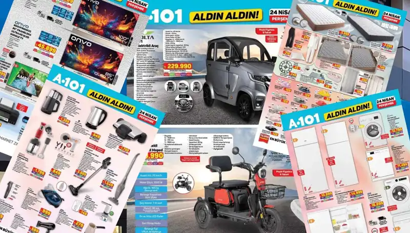 A101'de Bu Hafta: Perde, Halı, Yatak ve Elektronik Mutfak Ürünleri İle Alışveriş Keyfi