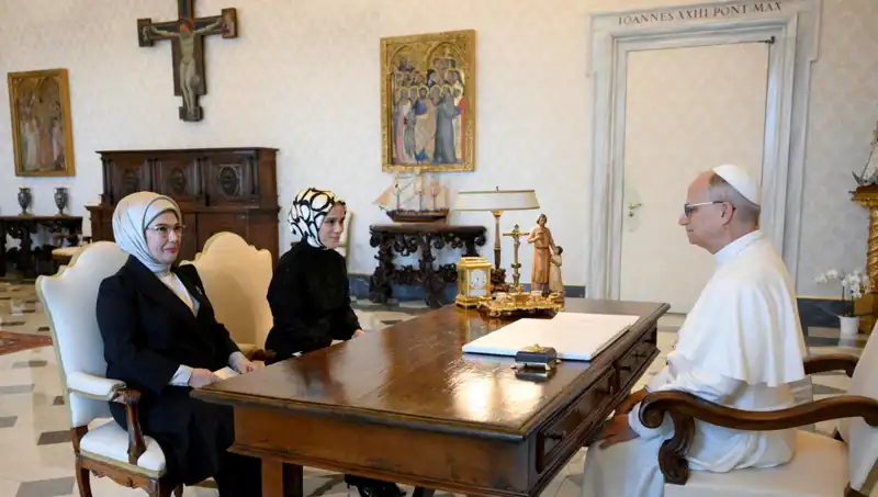 Emine Erdoğan ve Papa Leo: Gazze Üzerine Görüşmenin Detayları Neler?