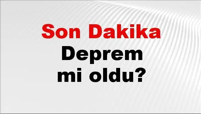 Kütahya'da Şok Eden Deprem! Son Durum ve Ayrıntılar Burada