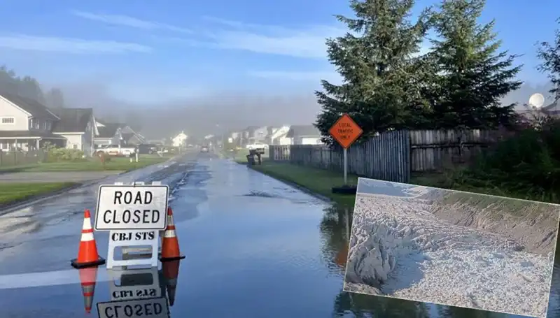 Alaska'da Buzul Barajı Taşarken Tahliye Çağrıları Artıyor!