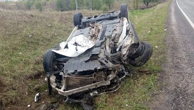 Yola Fırlayan Domuz Trafik Kazasına Neden Oldu: Bir Ölü, Altı Yaralı