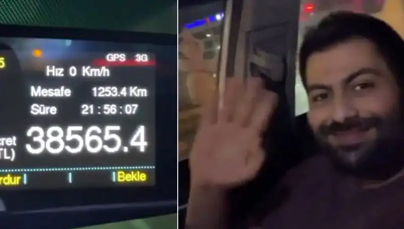 22 Saat Süren Taksi Yolculuğunda Yaşananlar Hayrete Düşürdü!