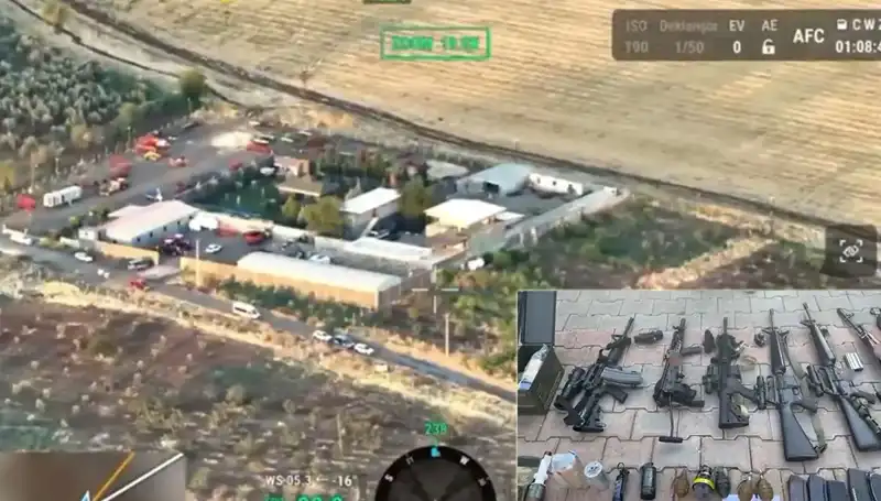 Kinir'de Cephane Gibi Eve Baskın: Silahlar ve Patlayıcılar Ele Geçirildi