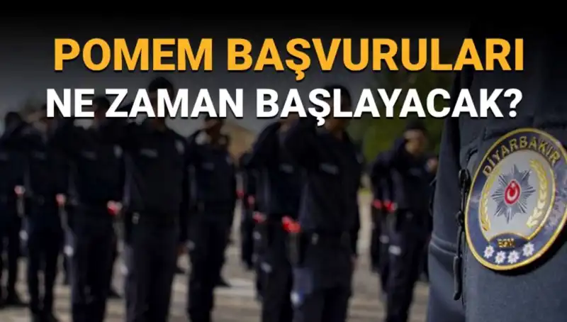 POMEM 33. Dönem polislik sınavı başvuruları için son tarih!