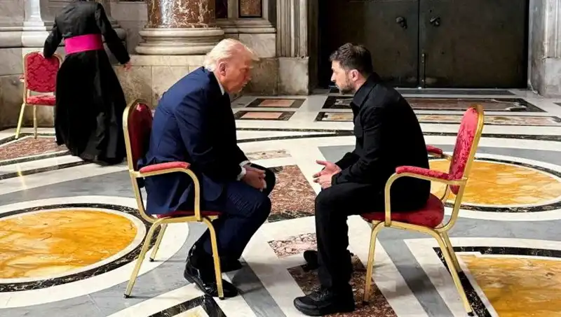 Zelenski: Trump ile En İyi Görüşmemiz Vatikan'daydı