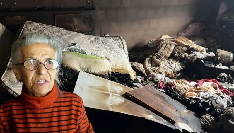 Annesinin Hayatına Kastedip Evi Ateşe Veren Genç, Şoke Etti