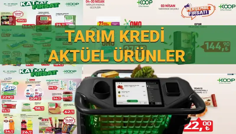 Tarım Kredi Marketleri'nde Nisan İndirimleriyle Tasarruf Edin!
