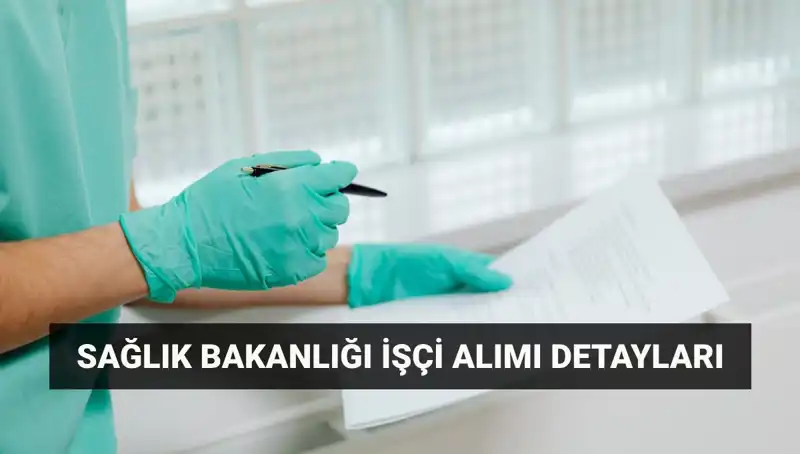 İŞKUR'dan Sağlık Bakanlığı'na 3.658 Yeni İş İmkanı!