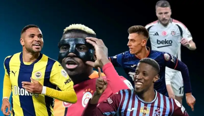Süper Lig Gol Krallığı Mücadelesinde Osimhen Zirveye Koşuyor