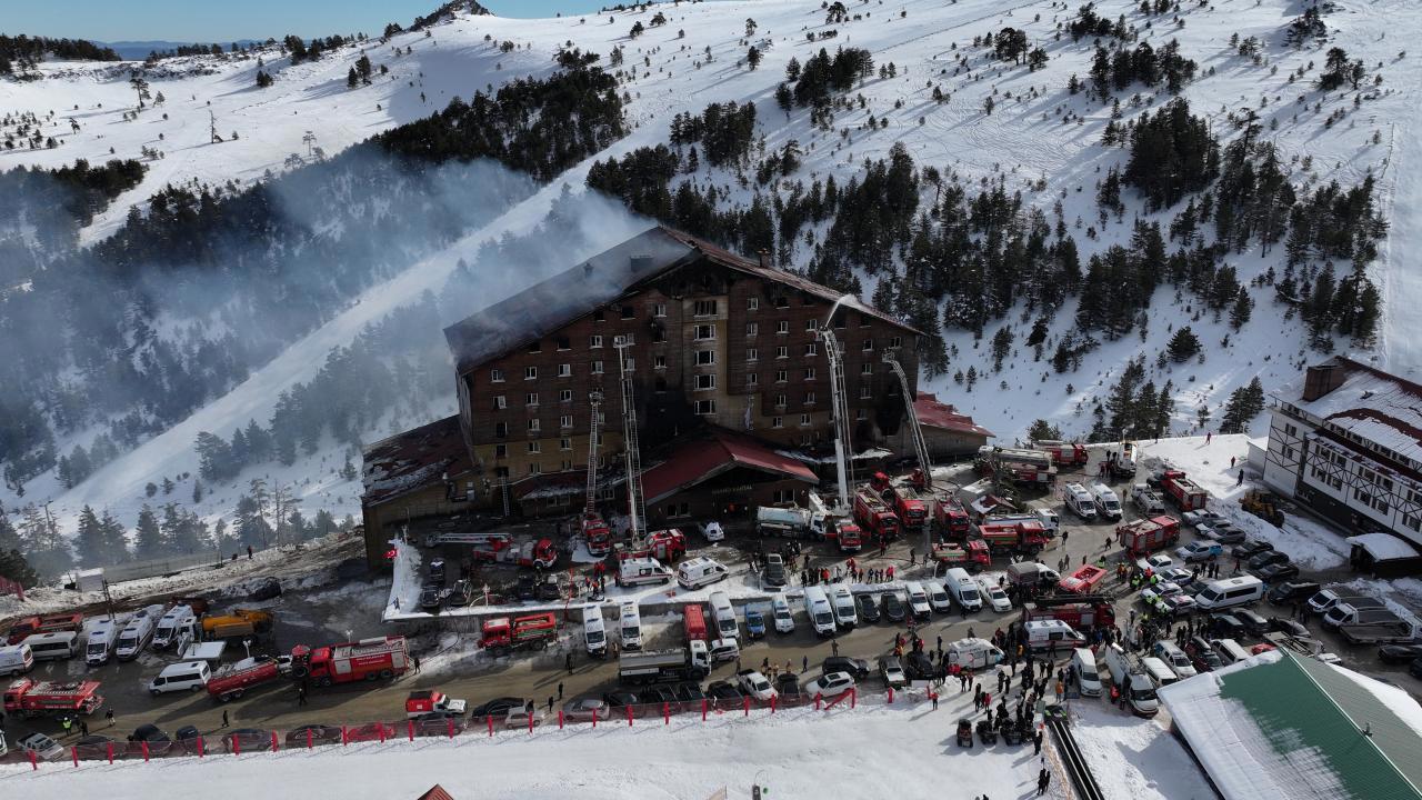 Bolu'daki Yangın Soruşturması kapsamında 14 Kişi Gözaltına Alındı.