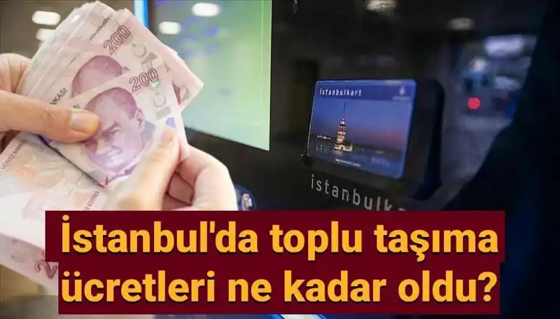 İstanbul’da Toplu Taşıma Ücretlerine Son Zam Haberi! Ne Kadar Oldu?