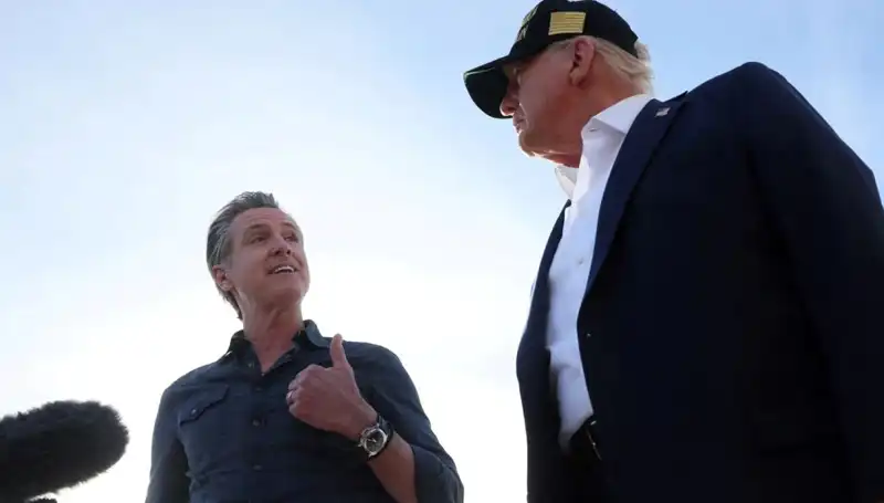 Los Angeles'ta Şok Eylemler: California Valisi Trump'a Dava Açtı!