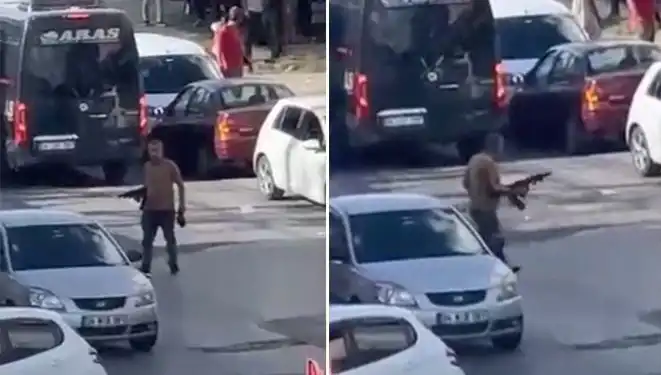 Başakşehir'de Pompalı Tüfekle Sokağa Çıkan Kişi Korku Saldı